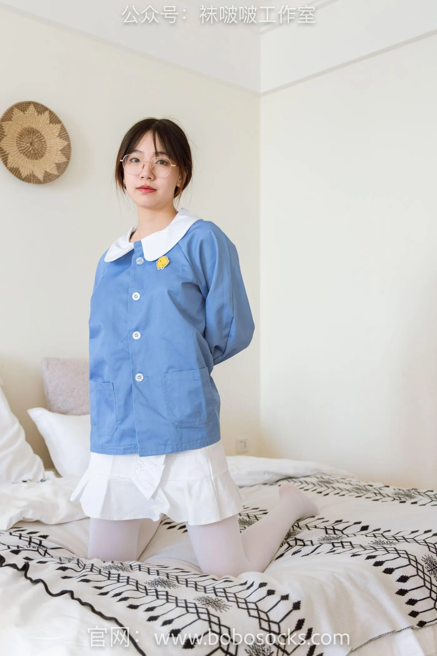 [BoBoSocks袜啵啵]NO.093 小甜豆-贝壳头、厚白丝 [132P]插图6